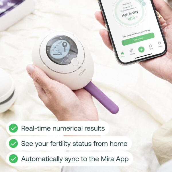 Mira Max Fertility Tracker (+10 Test Strips) - Image 4