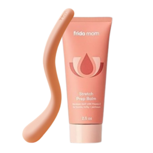 Frida Mom prenatal massage wand and stretch mark balm for pregnancy care