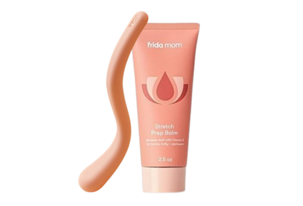 Frida Mom prenatal massage wand and stretch mark balm for pregnancy care