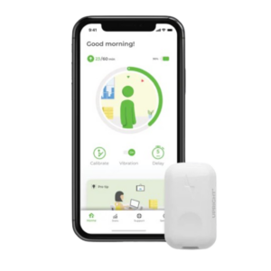 Upright GO 2 Premium posture corrector, smart wearable, posture trainer, and tracker.