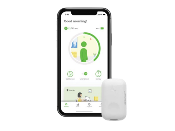 Upright GO 2 Premium posture corrector, smart wearable, posture trainer, and tracker.