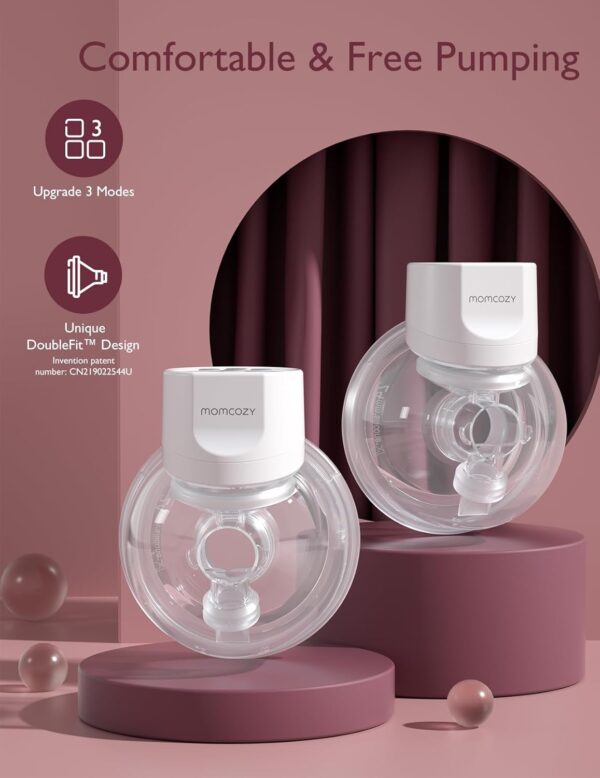 Momcozy S12 Pro Hands-Free Breast Pump - Image 3