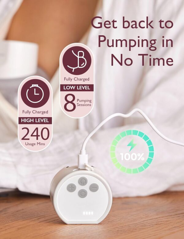 Momcozy S12 Pro Hands-Free Breast Pump - Image 4