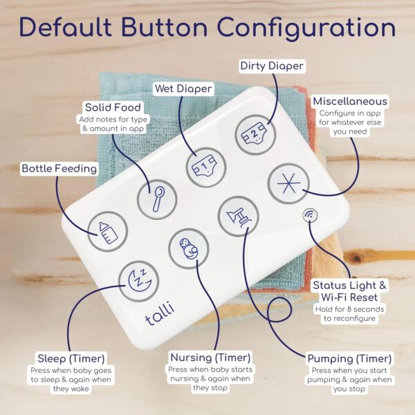 Talli One Touch Baby Care Tracking System - Image 4